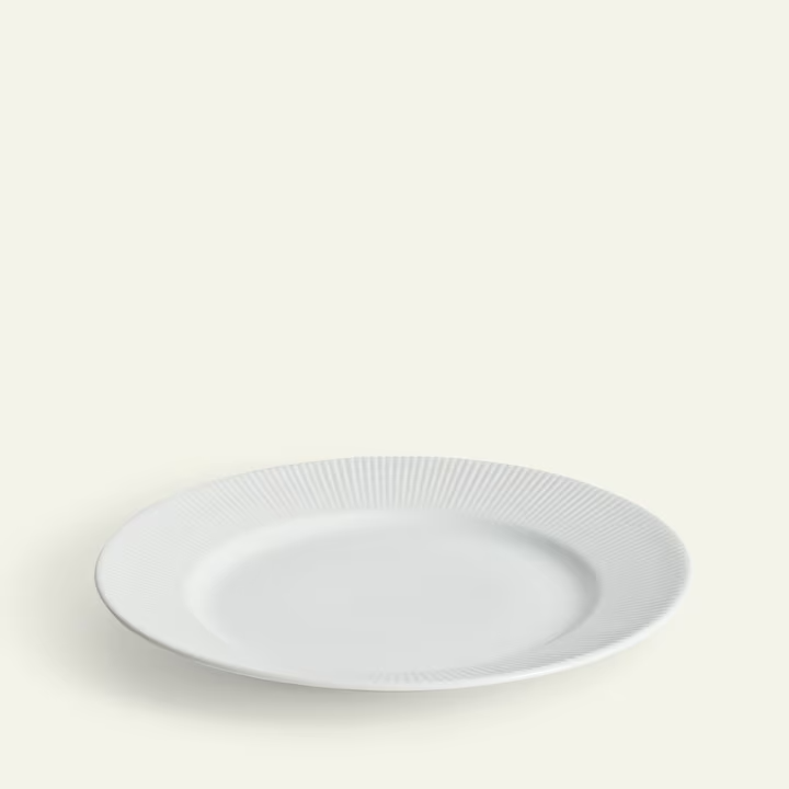 Dinner Plate 27 cm - Majestic White - Bosco Design