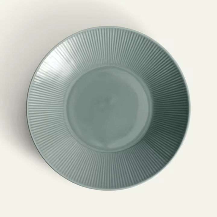 Nordic Dawn Green Plate 