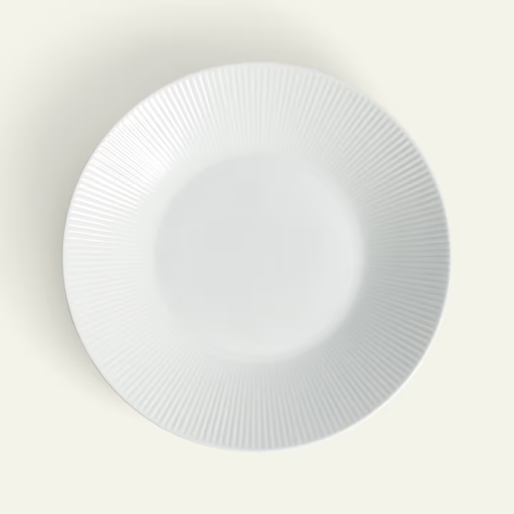 Nordic Dawn Plate White